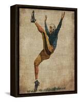 Vintage Sports V-John Butler-Framed Stretched Canvas