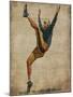 Vintage Sports V-John Butler-Mounted Art Print