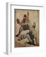 Vintage Sports VII-John Butler-Framed Art Print