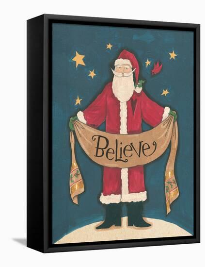 Vintage St.Nick IV-Anne Tavoletti-Framed Stretched Canvas