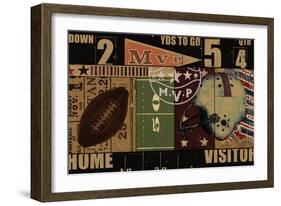 Vintage Stadium-Eric Yang-Framed Art Print