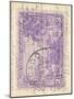 Vintage Stamp IV-null-Mounted Art Print