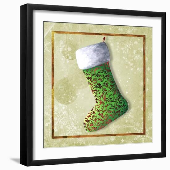 Vintage Stocking 2-Megan Aroon Duncanson-Framed Giclee Print