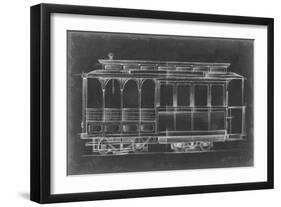 Vintage Streetcar I-Ethan Harper-Framed Art Print