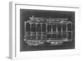 Vintage Streetcar I-Ethan Harper-Framed Art Print