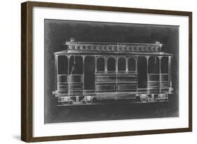 Vintage Streetcar III-Ethan Harper-Framed Art Print