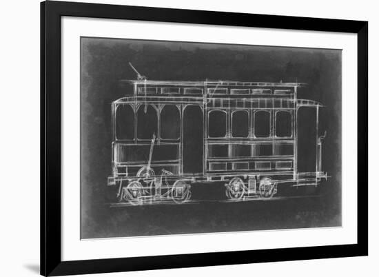 Vintage Streetcar IV-Ethan Harper-Framed Premium Giclee Print