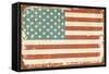 Vintage Style American Flag-Alisa Foytik-Framed Stretched Canvas