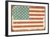 Vintage Style American Flag-Alisa Foytik-Framed Art Print