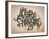 Vintage Style Detailed Christmas Card-traffico-Framed Art Print