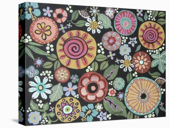 Vintage Style Floral 1-Karla Gerard-Stretched Canvas