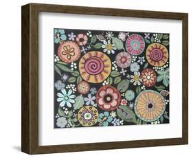 Vintage Style Floral 1-Karla Gerard-Framed Giclee Print