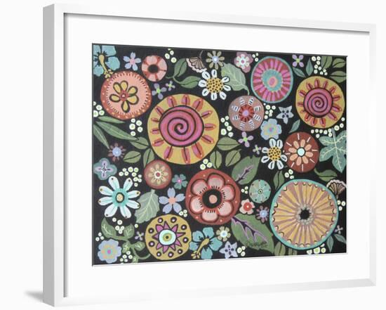 Vintage Style Floral 1-Karla Gerard-Framed Giclee Print