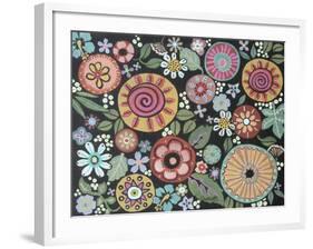 Vintage Style Floral 1-Karla Gerard-Framed Giclee Print