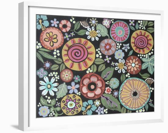 Vintage Style Floral 1-Karla Gerard-Framed Giclee Print