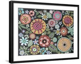 Vintage Style Floral 1-Karla Gerard-Framed Giclee Print