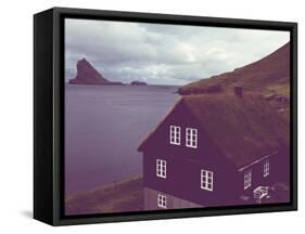 Vintage Style of Faroe Islands-Andrushko Galyna-Framed Stretched Canvas