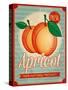 Vintage Styled Apricot-Marvid-Stretched Canvas