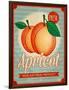 Vintage Styled Apricot-Marvid-Framed Art Print