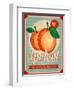 Vintage Styled Apricot-Marvid-Framed Art Print