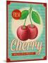 Vintage Styled Cherry-Marvid-Mounted Art Print