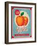 Vintage Styled Fresh Apples-Marvid-Framed Art Print