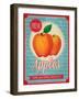 Vintage Styled Fresh Apples-Marvid-Framed Art Print