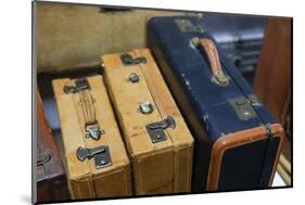 Vintage suitcases.-Julien McRoberts-Mounted Photographic Print