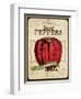 Vintage Sweet Pepper Seed Packet-null-Framed Giclee Print