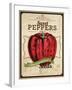 Vintage Sweet Pepper Seed Packet-null-Framed Giclee Print