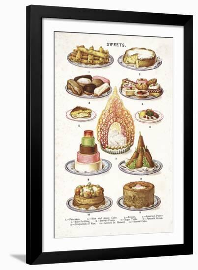 Vintage Sweets-The Vintage Collection-Framed Giclee Print