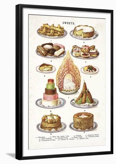 Vintage Sweets-The Vintage Collection-Framed Giclee Print