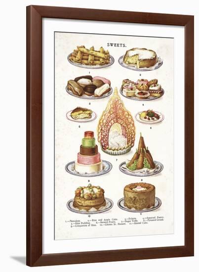 Vintage Sweets-The Vintage Collection-Framed Giclee Print