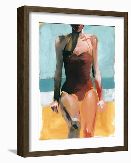 Vintage Swim II-Jennifer Parker-Framed Art Print