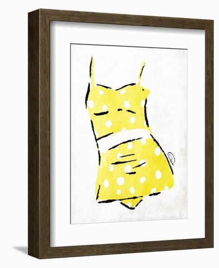 Vintage Swimsuit 2-OnRei-Framed Art Print