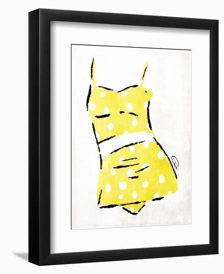 Vintage Swimsuit 2-OnRei-Framed Art Print