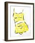 Vintage Swimsuit 2-OnRei-Framed Art Print