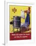 Vintage Swiss Laundry Ad-null-Framed Giclee Print