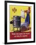 Vintage Swiss Laundry Ad-null-Framed Giclee Print