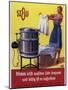 Vintage Swiss Laundry Ad-null-Mounted Giclee Print