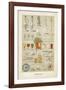 Vintage Tableglass-The Vintage Collection-Framed Giclee Print