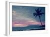 Vintage Take on a Tropical Sunset on Maui in Hawaii-pdb1-Framed Photographic Print