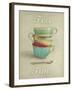 Vintage Tea I-Janie Secker-Framed Giclee Print