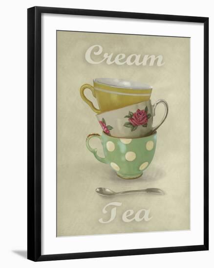 Vintage Tea II-Janie Secker-Framed Giclee Print
