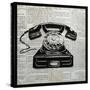 Vintage Telephone-Piper Ballantyne-Stretched Canvas