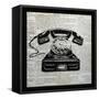 Vintage Telephone-Piper Ballantyne-Framed Stretched Canvas