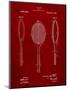 Vintage Tennis Racket Patent-Cole Borders-Mounted Art Print