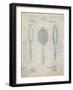 Vintage Tennis Racket Patent-Cole Borders-Framed Art Print