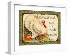 Vintage Thanksgiving-A-Jean Plout-Framed Giclee Print