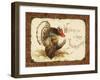 Vintage Thanksgiving-B-Jean Plout-Framed Giclee Print